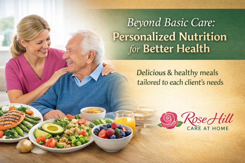 Healthy meals for elderly
